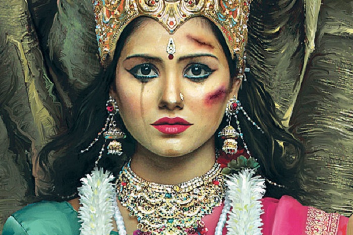 Domestic violence against Indian goddesses ad campaign