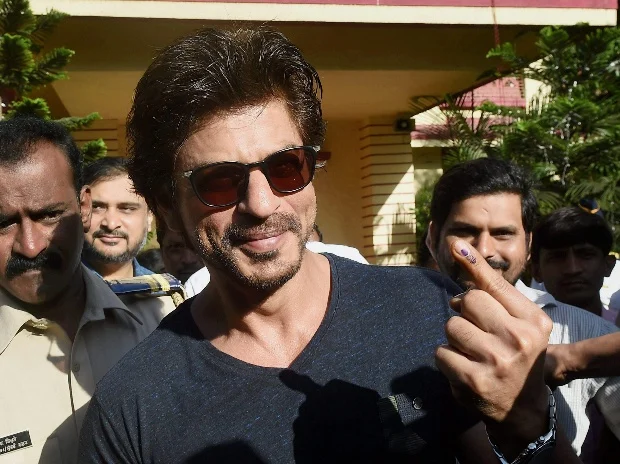 Image result for vote india shah rukh khan