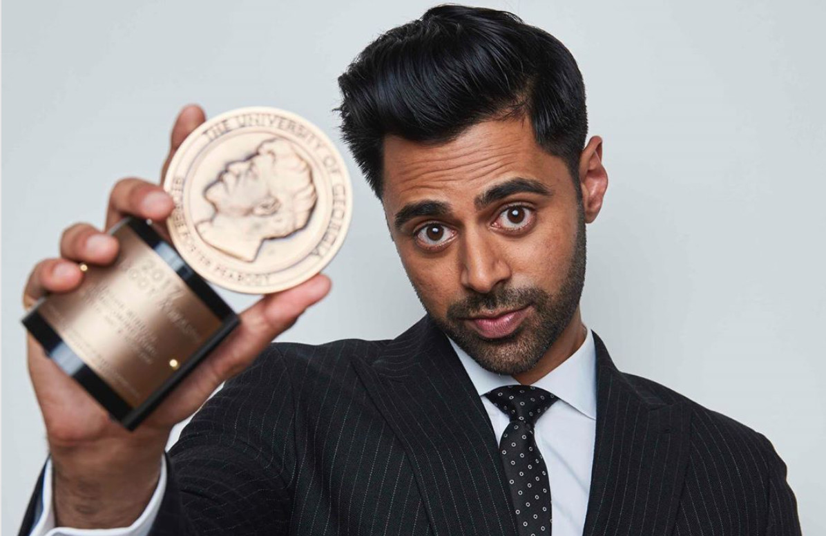 Indian American Comedian, Hasan Minhaj, Wins Prestigious Journalism Award T...