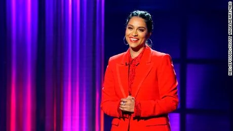 A LITLLE LATE WITH LILLY SINGH -- ??"Mindy Kaling??" Episode 105 -- Pictured: Lilly Singh -- (Photo by: Scott Angelheart/NBC)
