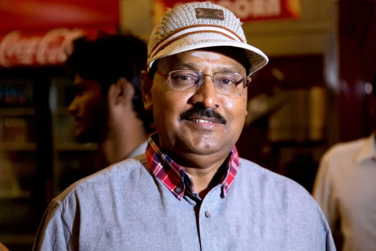 Actor Director K Bhagyaraj at the Sathuranga Vettai Audio Launch