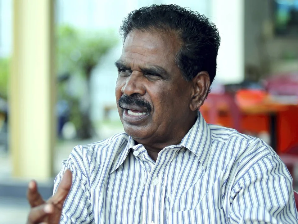 IPOH 27 May 2015. ( BH PLUS ) Jurulatih Pasukan Perak, Datuk M.Karathu. STR/Mohd Nazrulaswad.