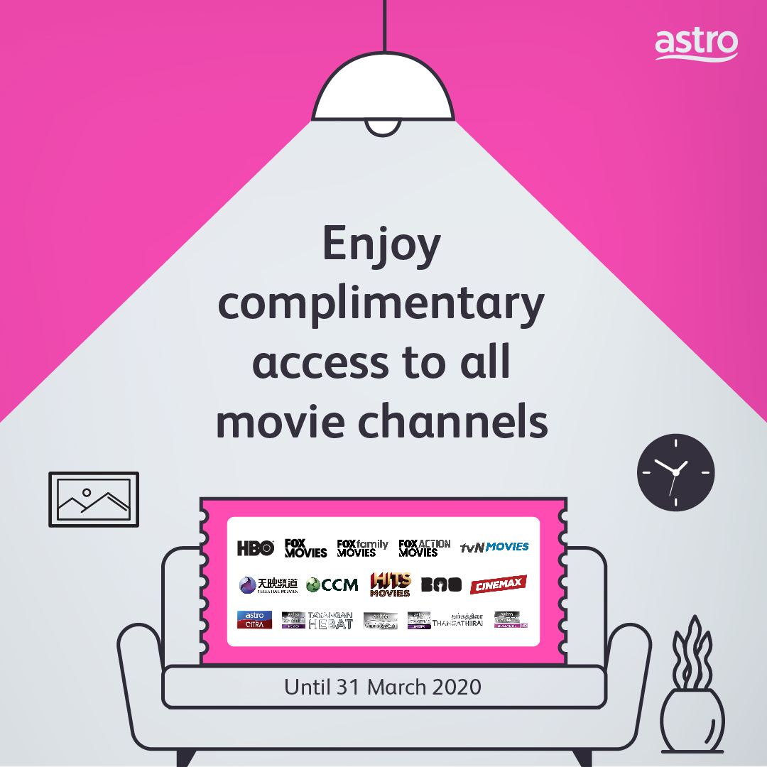 Astro Complimentary Viewing for Movies