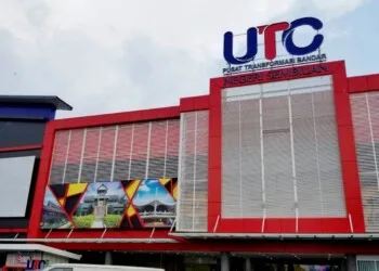 SEREMBAN 17 MEI 2018. Keadaan terkini Pusat Transformasi Bandar (UTC) di Plaza Angsana, Ampangan, Negeri Sembilan selepas papan tanda logo 1 Malaysia yang telah diturunkan. STR/ADZLAN SIDEK