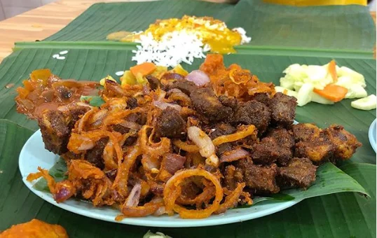 fried mutton ganapathy mess 1