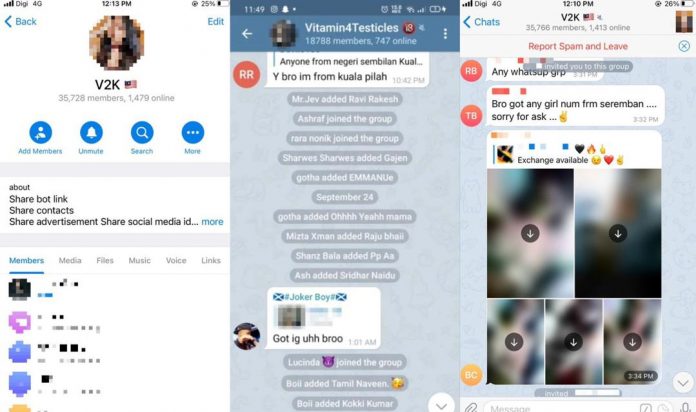 V2K Group On Telegram Exposed For Posting Women’s Nudes! 