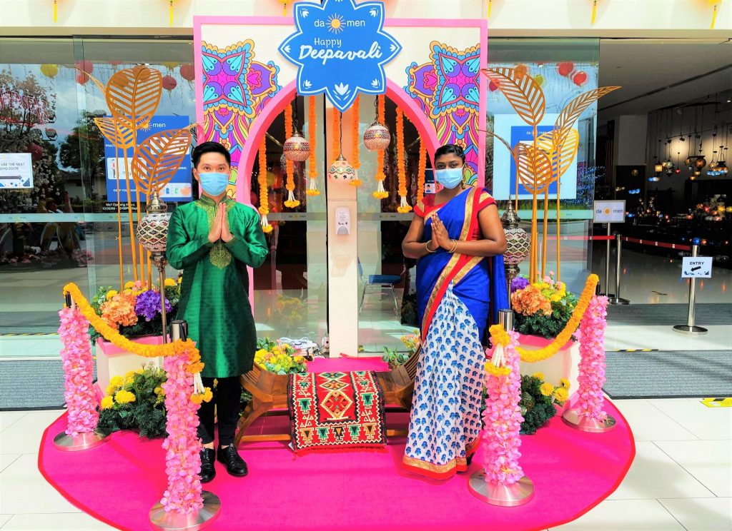 Da Men Mall welcomes shoppers with Light of Rangoli a Deepavali campaign to uplift spirits this festive season