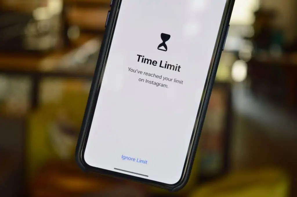 iOS 12 App Limits Time Limit Reached