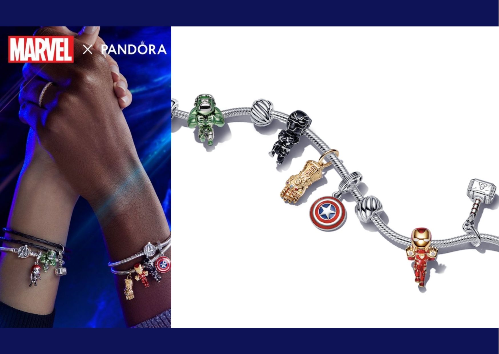 Avengers Fans Assemble Pandora X Marvel Debut New Set Of Jewellery