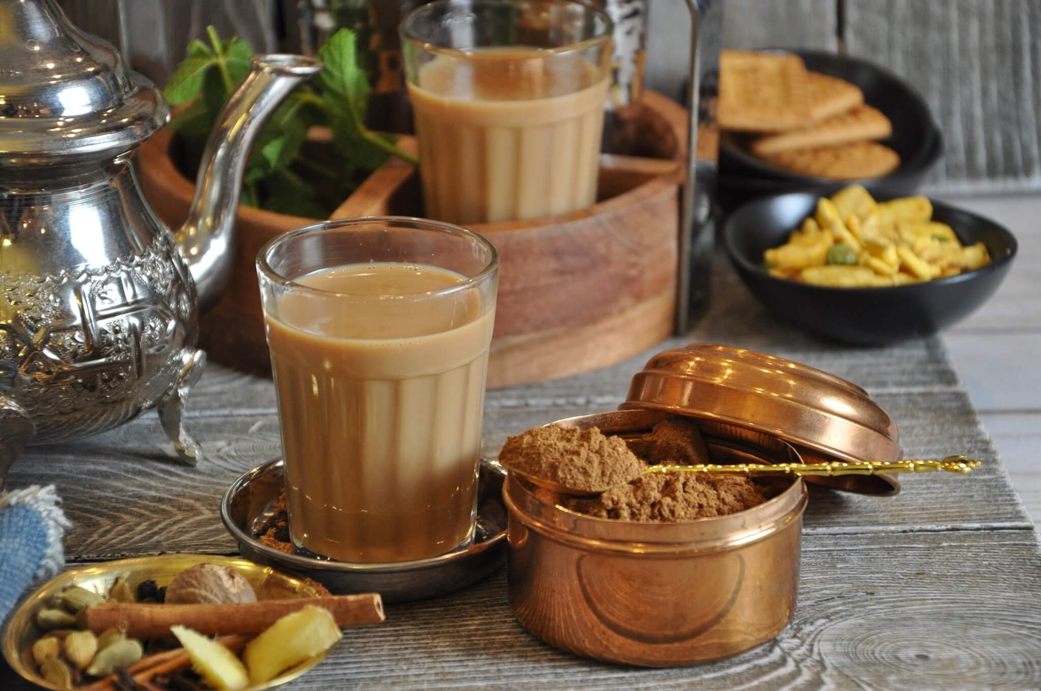 Indian Masala Chai Spiced Tea Cover