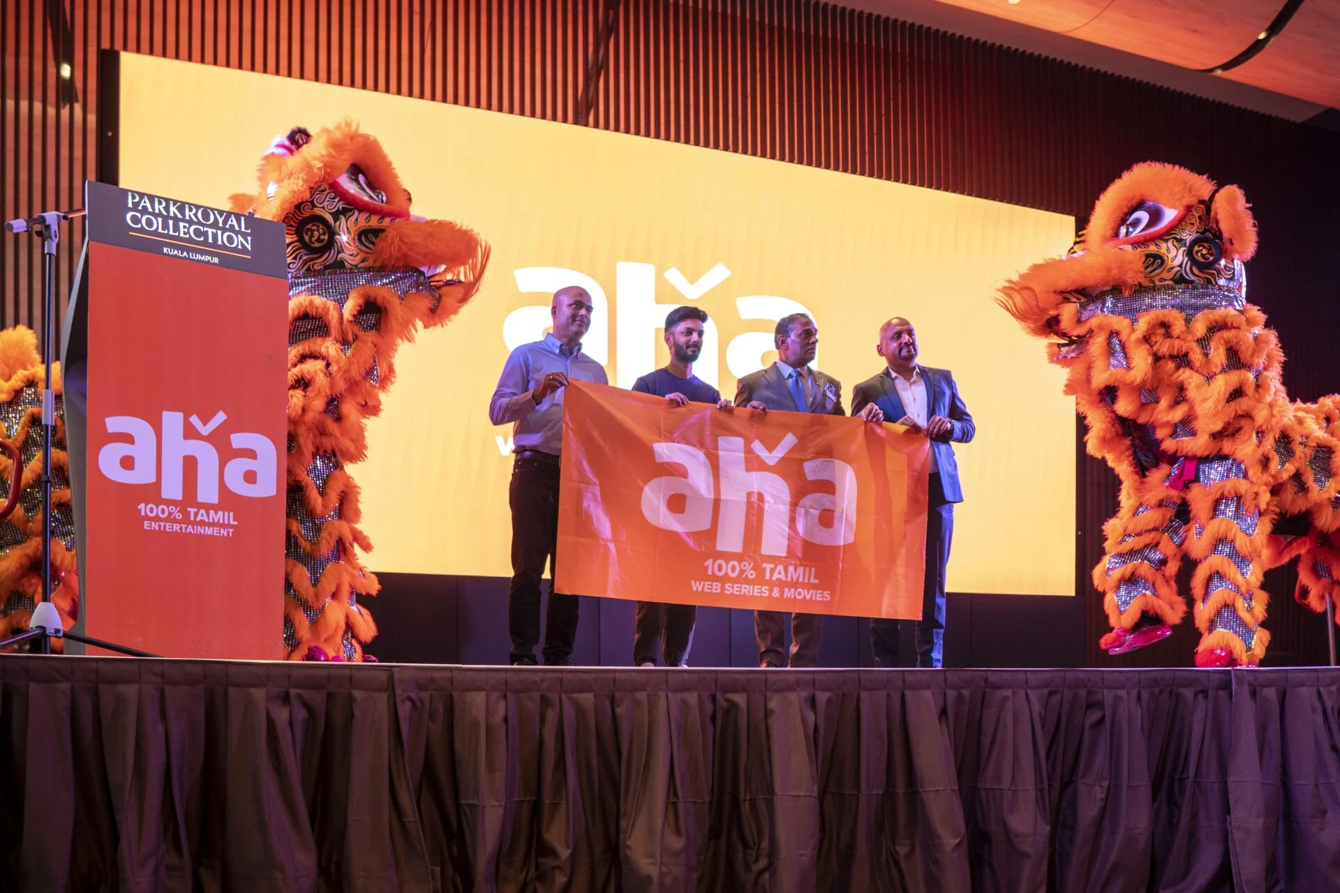 Photo 2 The grand launch of Aha Tamil OTT app in Malaysia 1 min