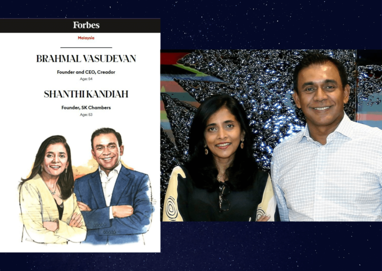 Brahmal Vasudevan & Shanthi Kandiah: The Only Malaysians To Be Listed ...