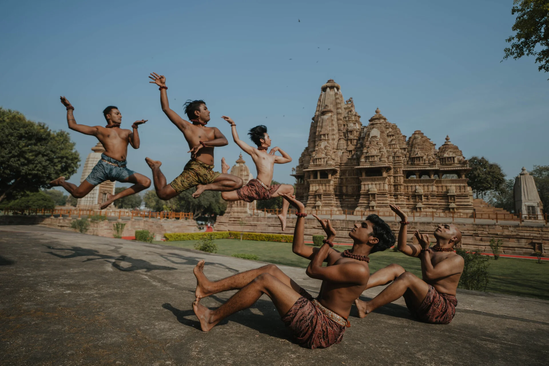 Sutra Dancers at the Khajuraho temples