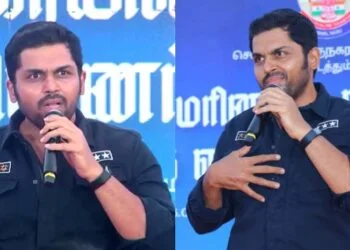1687586228Actor Karthi voices out against drugs for a police campaign makes a special request to Tamil Nadu Government WATCH VIDEO ogimg
