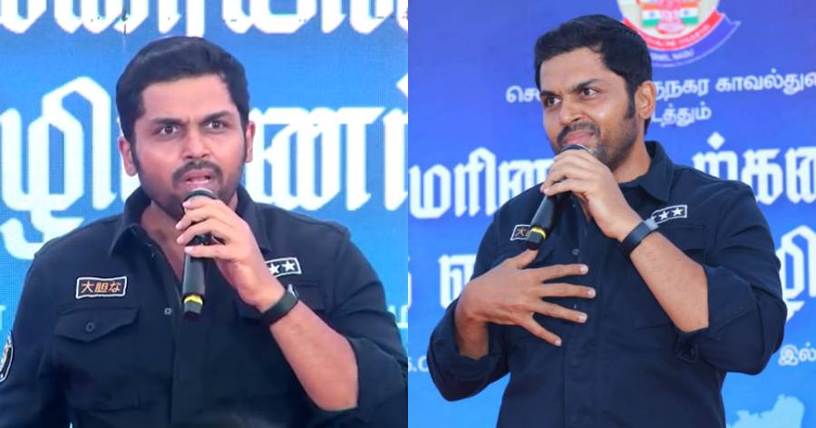 1687586228Actor Karthi voices out against drugs for a police campaign makes a special request to Tamil Nadu Government WATCH VIDEO ogimg