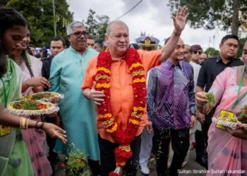 Image source: Sultan Ibrahim Sultan Iskandar Facebook