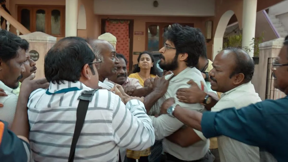 Parking' movie review: A fantastic MS Bhaskar shoulders a simple, efficient drama on ego clash - The Hindu