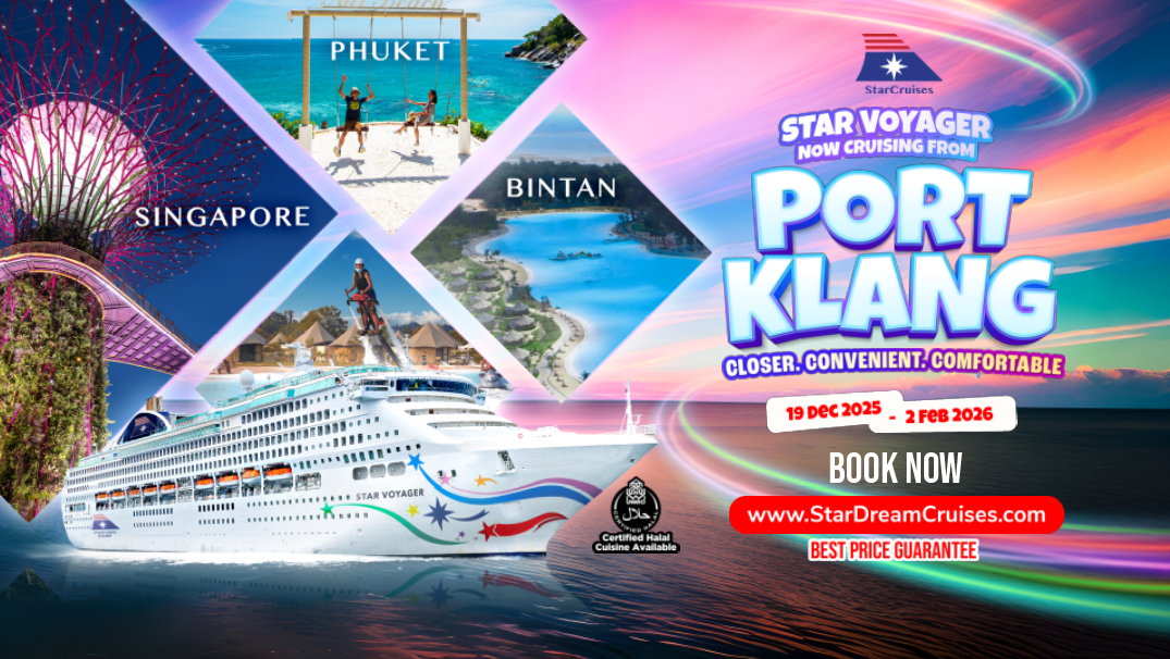 巡航变得轻松：星航者号返回巴生港进行往返假期