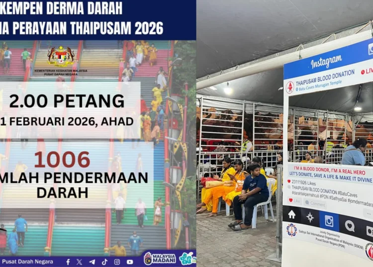 Image Source: Pusat Darah Negara Kementerian Kesihatan Malaysia FB