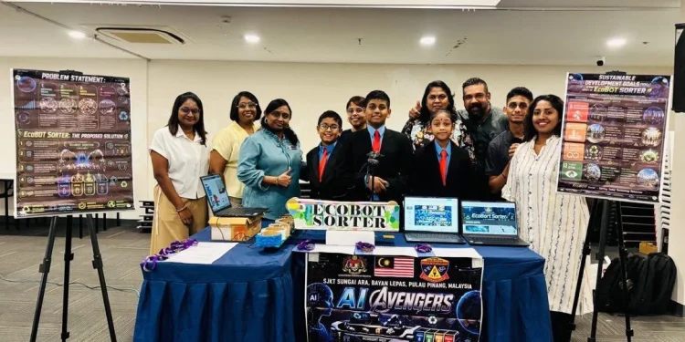 SJKT Sungai Ara’s Team Avengers Earns International Recognition At Codeavour 7.0 3 Image Source: SJKT Sungai Ara FB