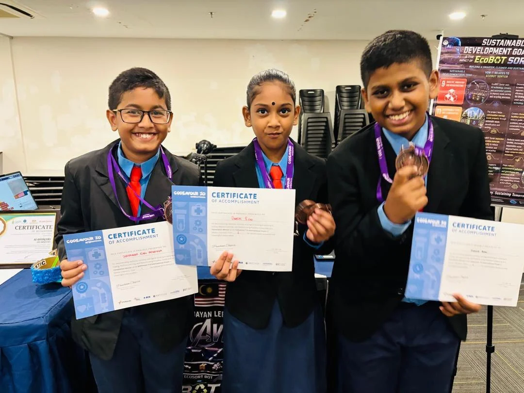SJKT Sungai Ara’s Team Avengers Earns International Recognition At Codeavour 7.0 4 708088550 122364984950001876 6038951169300095234 n