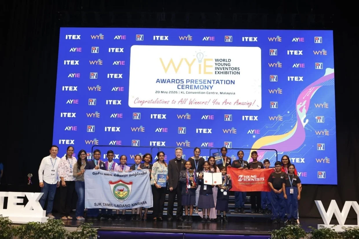 Young Innovators From SJKT Ladang Kinrara Win Top Awards at WYIE 2026 6 c873a3b5 5b42 48f7 a653 b0434749a0ca