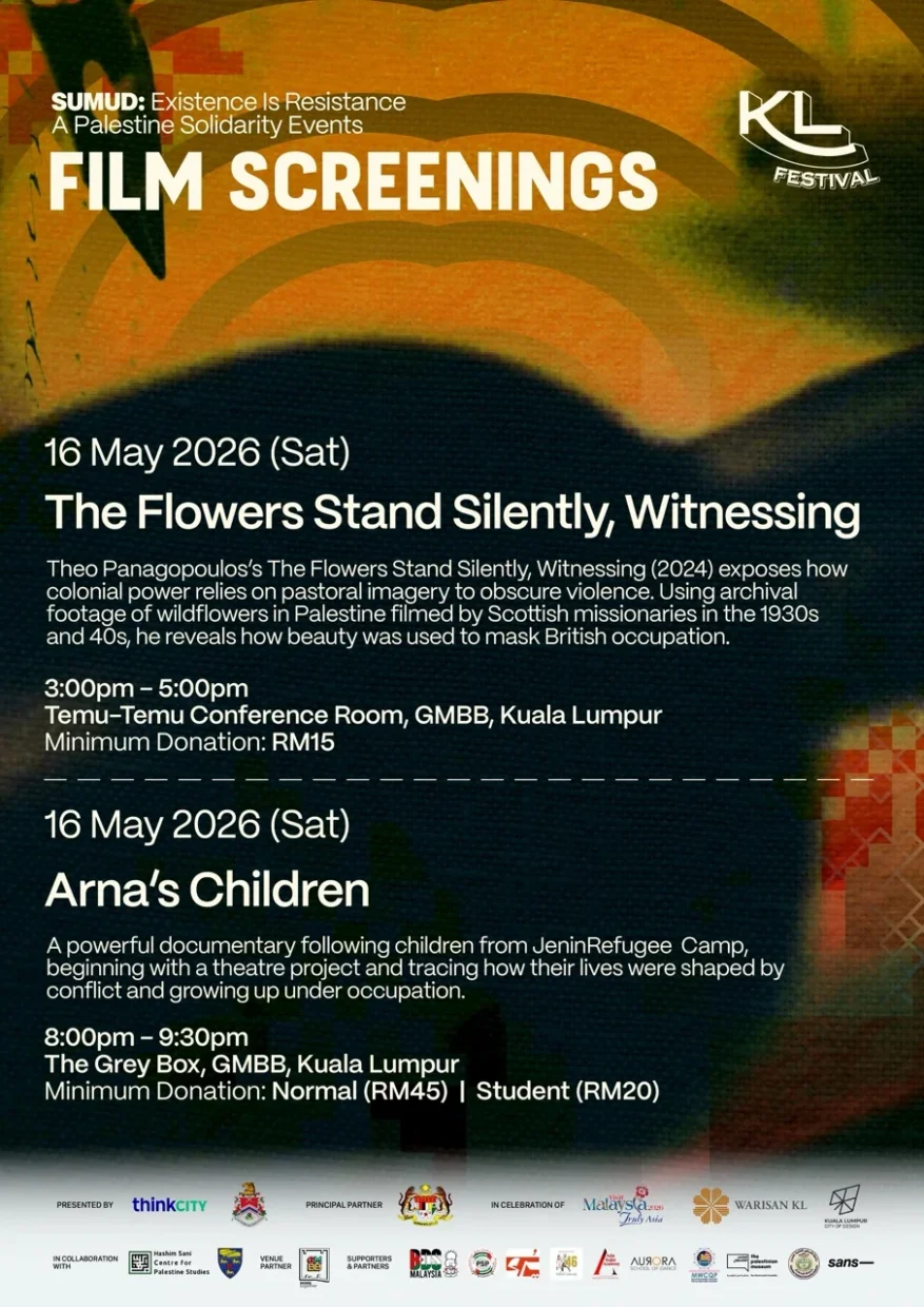 Weekly KL Festival 2026 Guide Part 2: What To Catch Around KL This Weekend 14 cover 5661 film screening sumud existence is resistance