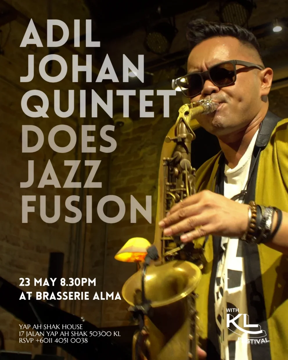 Weekly KL Festival 2026 Guide: What To Catch Around KL This Weekend 21 cover 5761 adil johan quintet does jazz fusion
