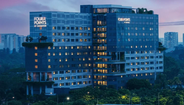 Facade of Four Points by Sheraton Singapore, Jurong