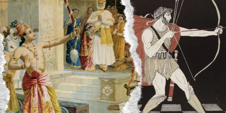 Image Source: Art by Raja Ravi Varma and Andre Bonamy