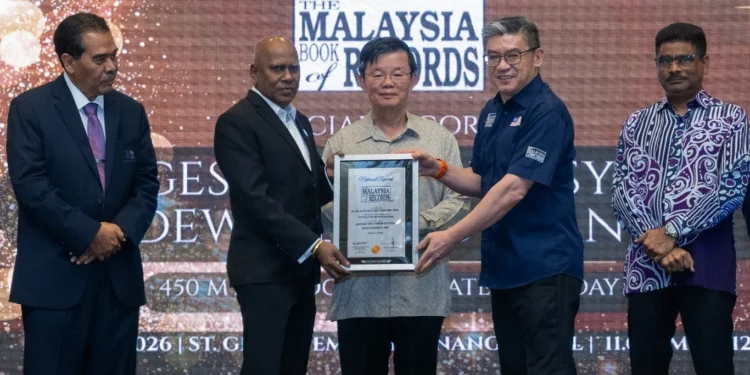 Image Source: Malaysia Book of Records Facebook