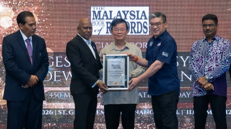 Image Source: Malaysia Book of Records Facebook