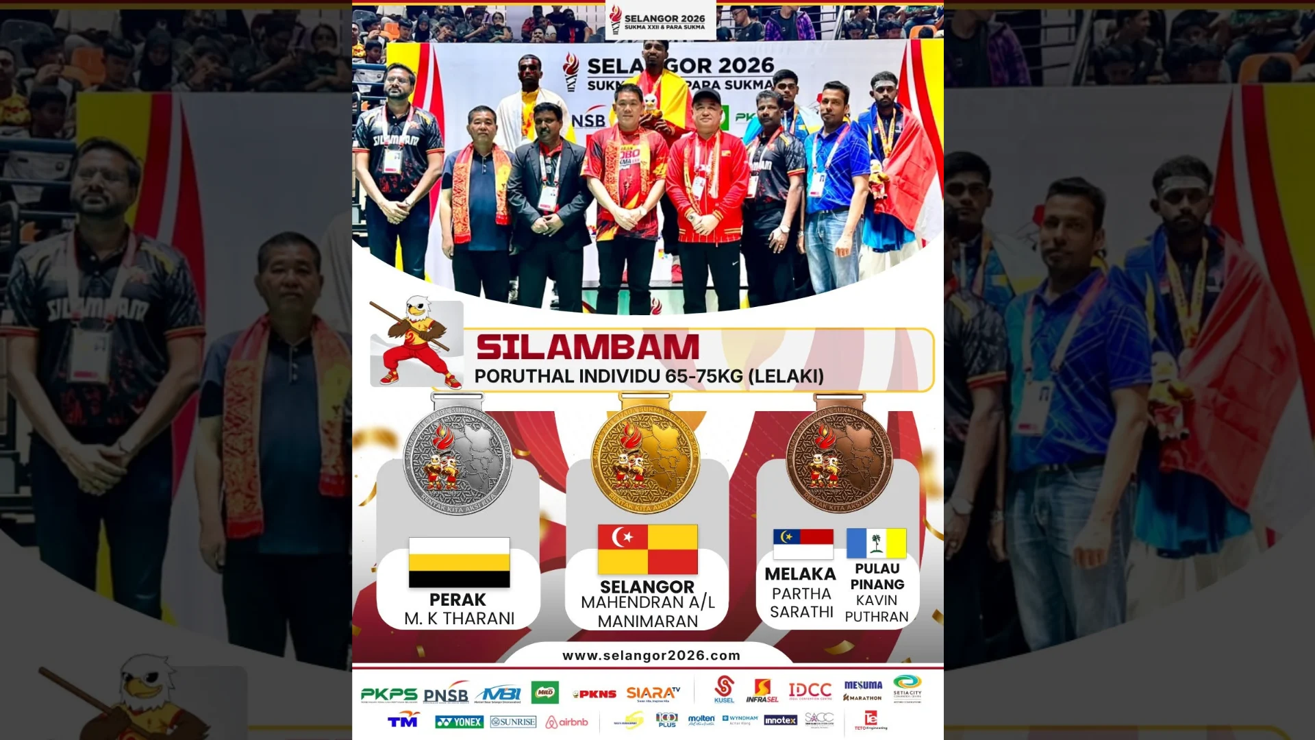 Image Source: SUKMA Selangor 2026 FB