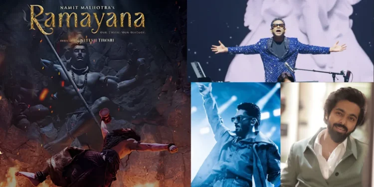 Image Source: Ramayana Movie Instagram, AR Rahman Instagram, Anirudh Instagram, GV Prakash Instagram